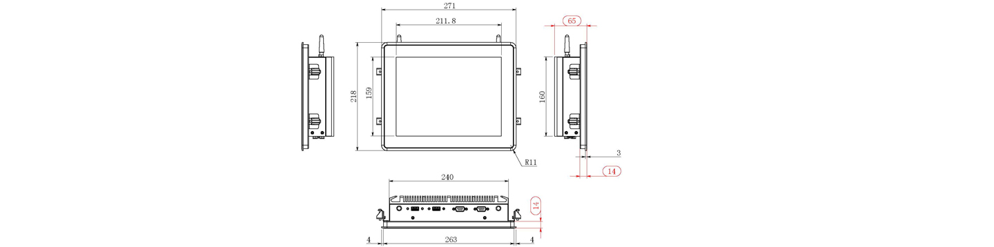 Product dimension Image