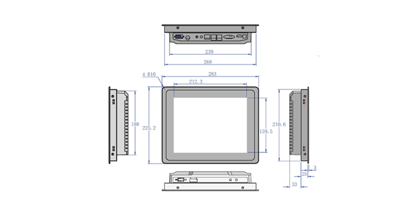 Product dimension Image