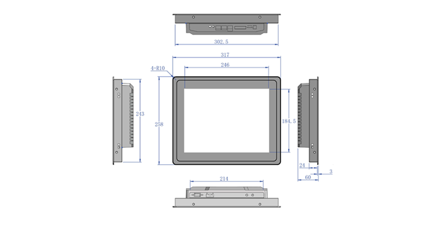 Product dimension Image