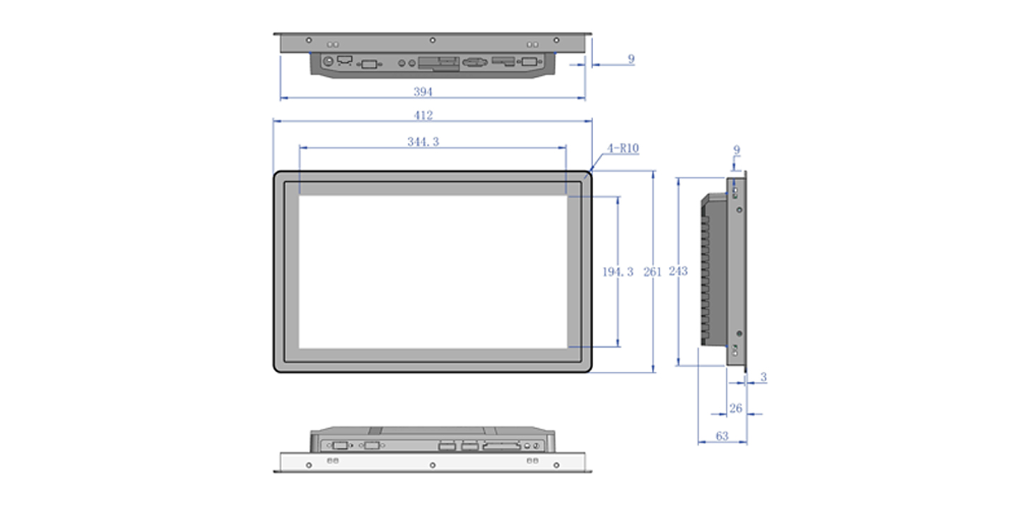 Product dimension Image