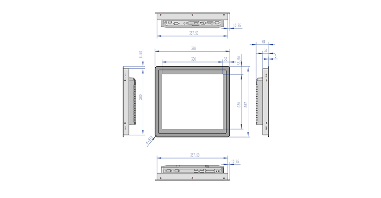 Product dimension Image