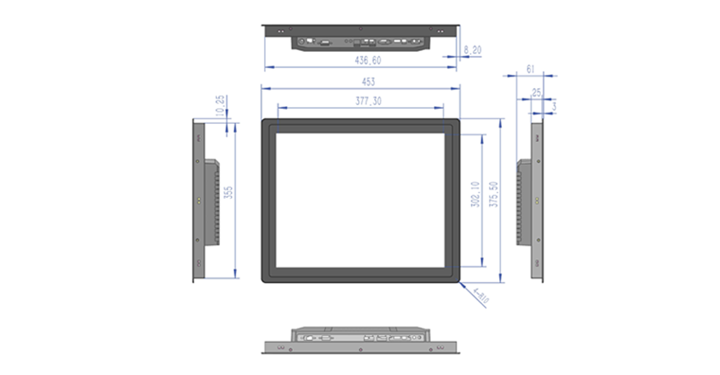Product dimension Image