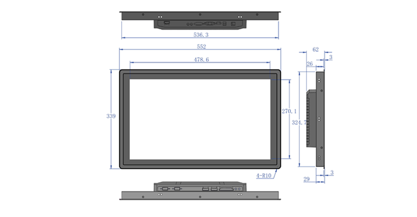 Product dimension Image